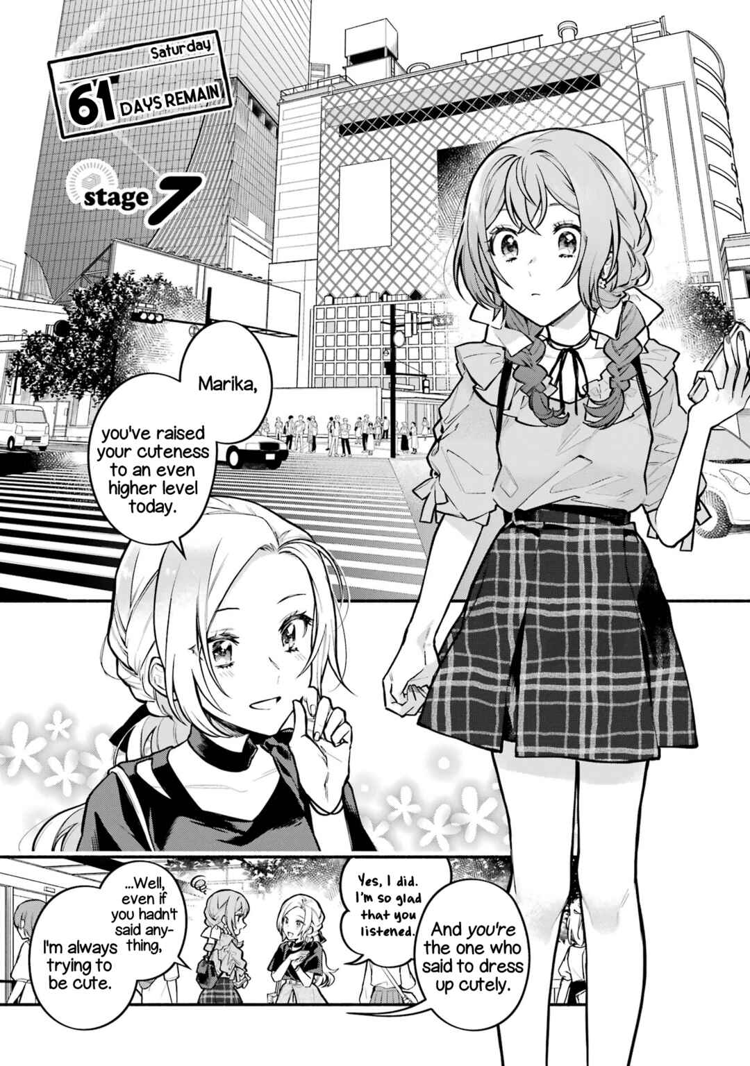 Onna Doushi toka Arienai desho to Iiharu Onnanoko wo, Hyakunichikan de Tetteiteki ni Otosu Yuri no Ohanashi Chapter 7 - Page 1