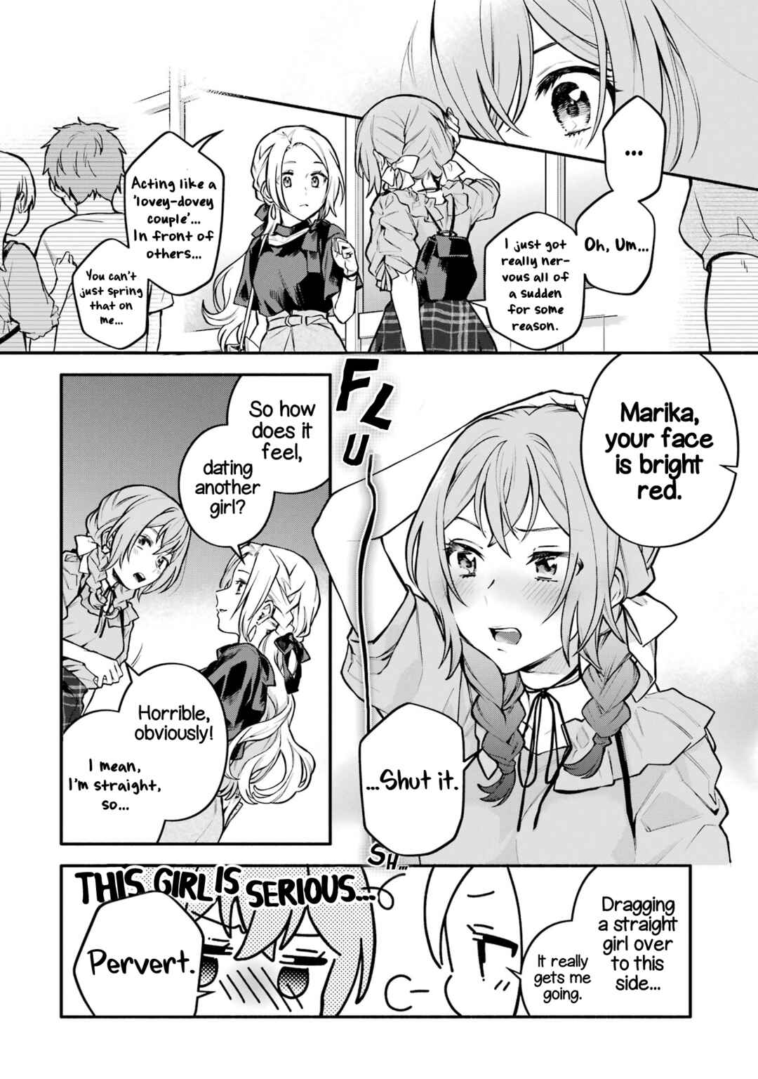 Onna Doushi toka Arienai desho to Iiharu Onnanoko wo, Hyakunichikan de Tetteiteki ni Otosu Yuri no Ohanashi Chapter 7 - Page 14