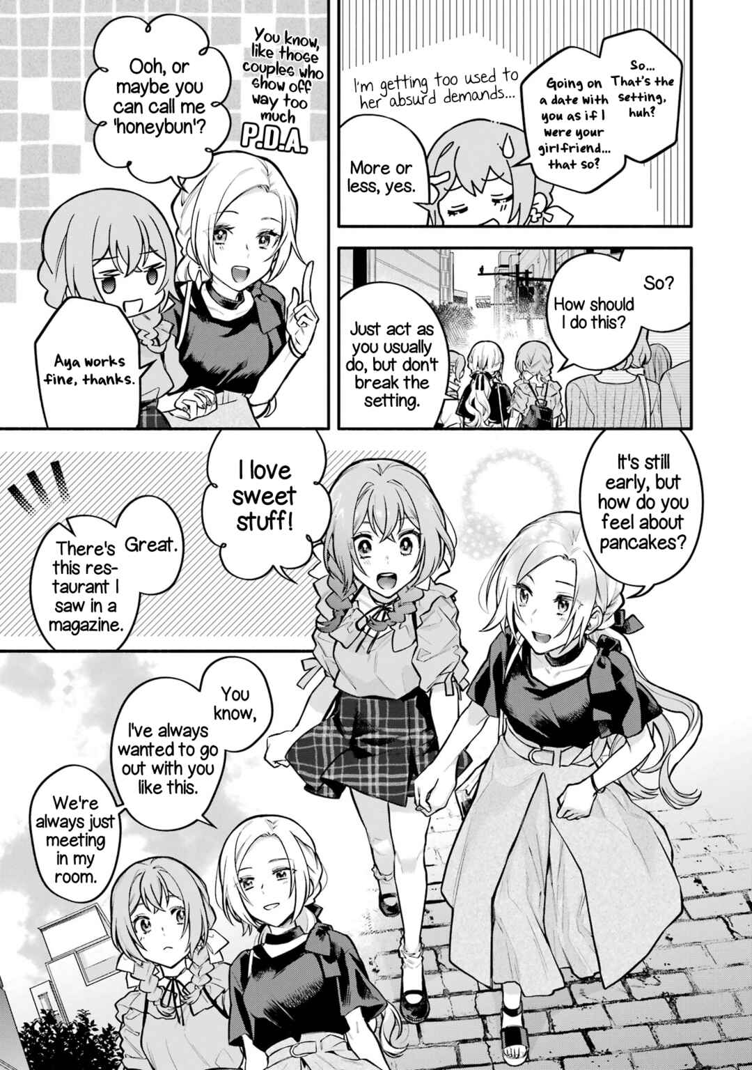Onna Doushi toka Arienai desho to Iiharu Onnanoko wo, Hyakunichikan de Tetteiteki ni Otosu Yuri no Ohanashi Chapter 7 - Page 3