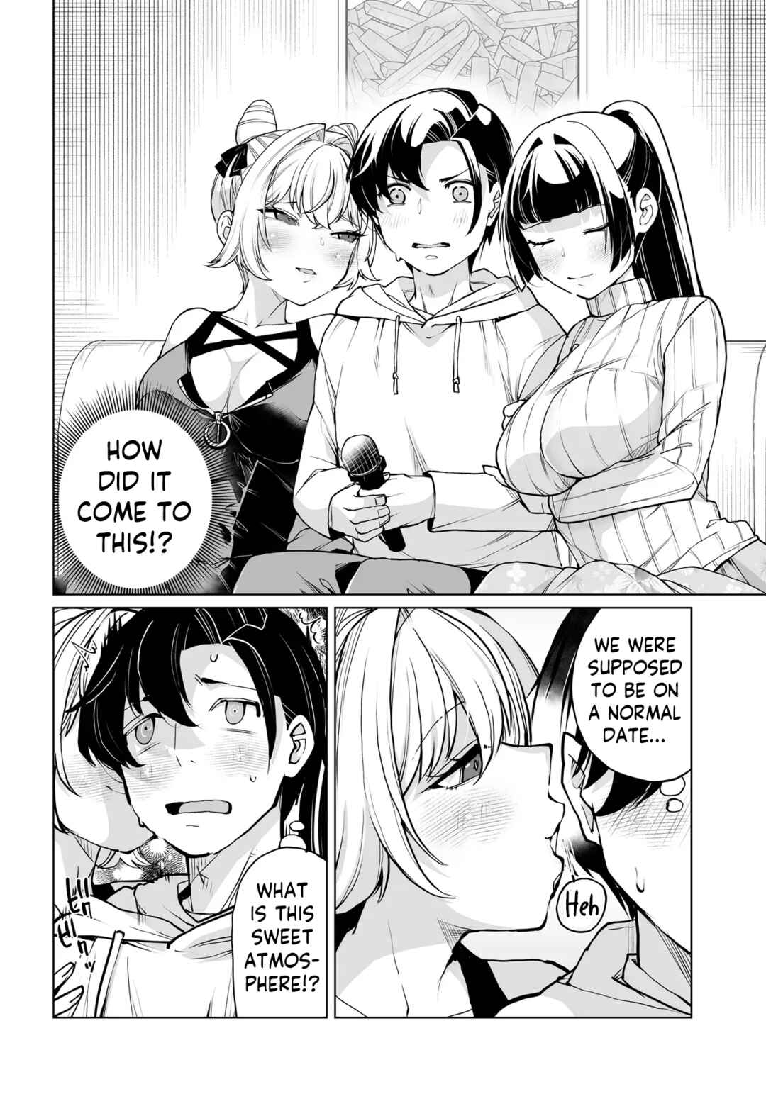 Otoko Girai na Bijin Shimai wo Namae mo Tsugezu ni Tasuketara Ittai Dounaru? Chapter 28 - Page 2