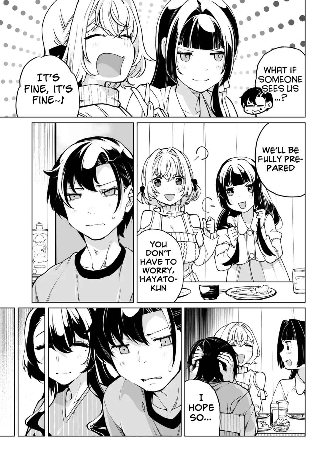 Otoko Girai na Bijin Shimai wo Namae mo Tsugezu ni Tasuketara Ittai Dounaru? Chapter 28 - Page 9