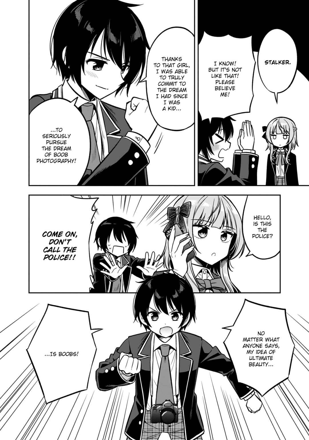 Camera-senpai to Sewayaki Jouzu na Kouhai-chan Chapter 1 - Page 36