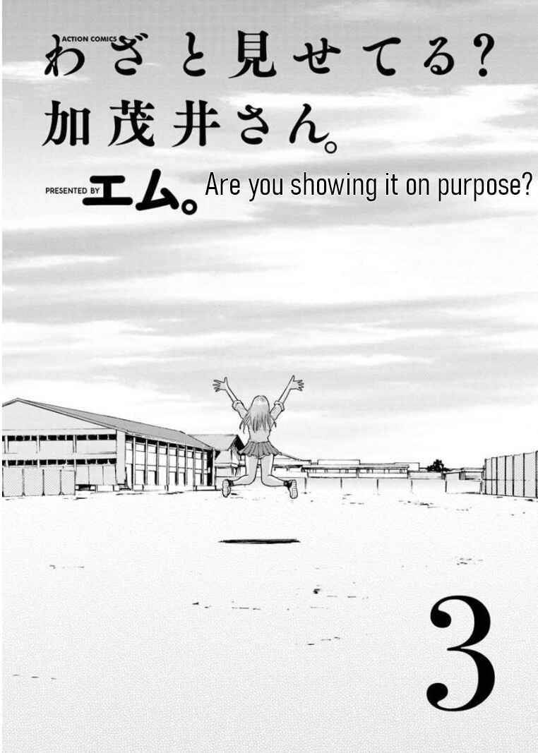 Waza to Miseteru Kamoi-san? Chapter 13 - Page 3