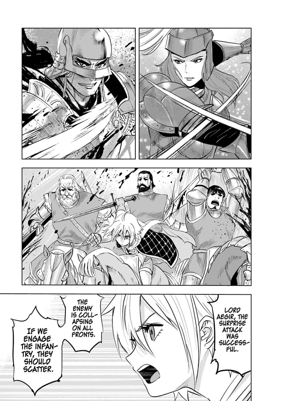 Oukoku e Tsuzuku Michi - Dorei Kenshi no Nariagari Harem Life Chapter 80 - Page 14