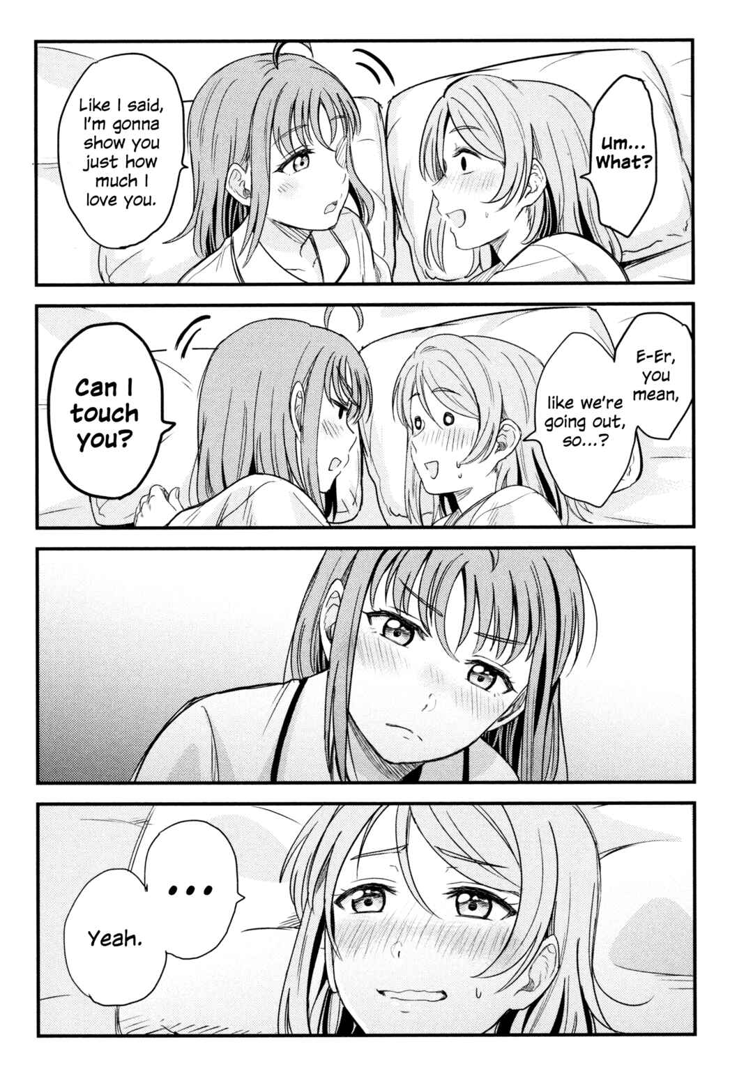 Love Live! Sunshine!! - Sailor Girlfriend (Doujinshi) Chapter 3 - Page 54