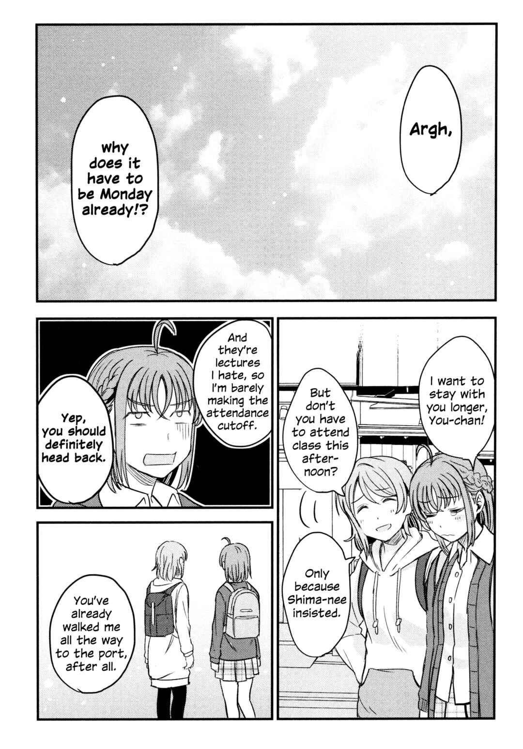 Love Live! Sunshine!! - Sailor Girlfriend (Doujinshi) Chapter 3 - Page 59