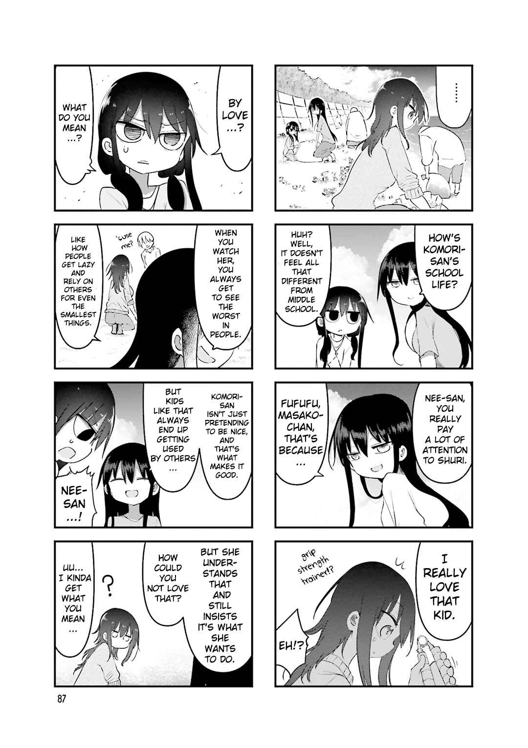Komori-san wa Kotowarenai! Chapter 79 - Page 6