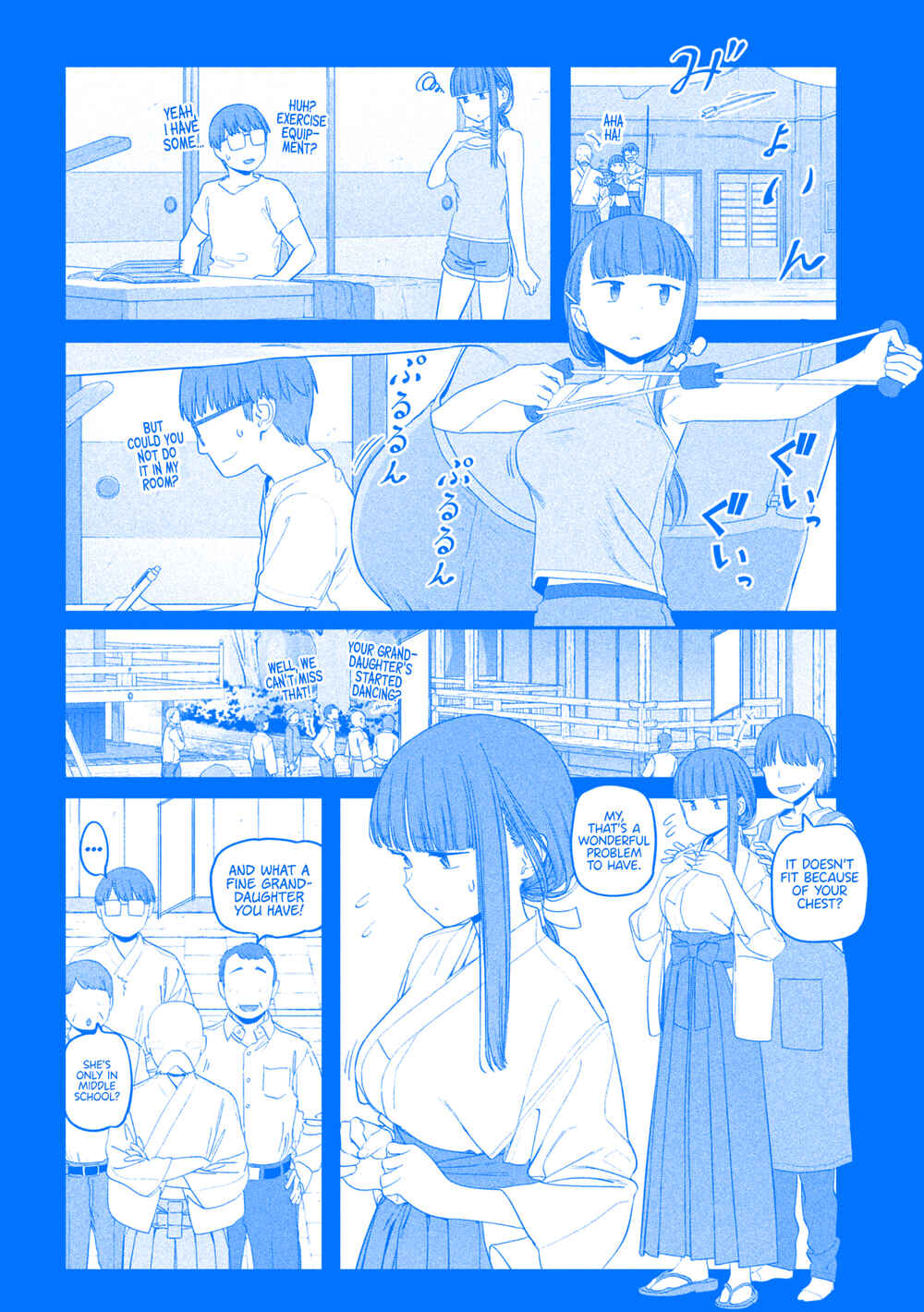 Getsuyoubi no Tawawa (Blue) (Fan Colored) Chapter 53 - Page 10