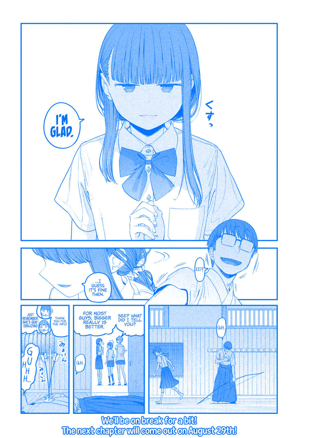 Getsuyoubi no Tawawa (Blue) (Fan Colored) Chapter 53 - Page 16