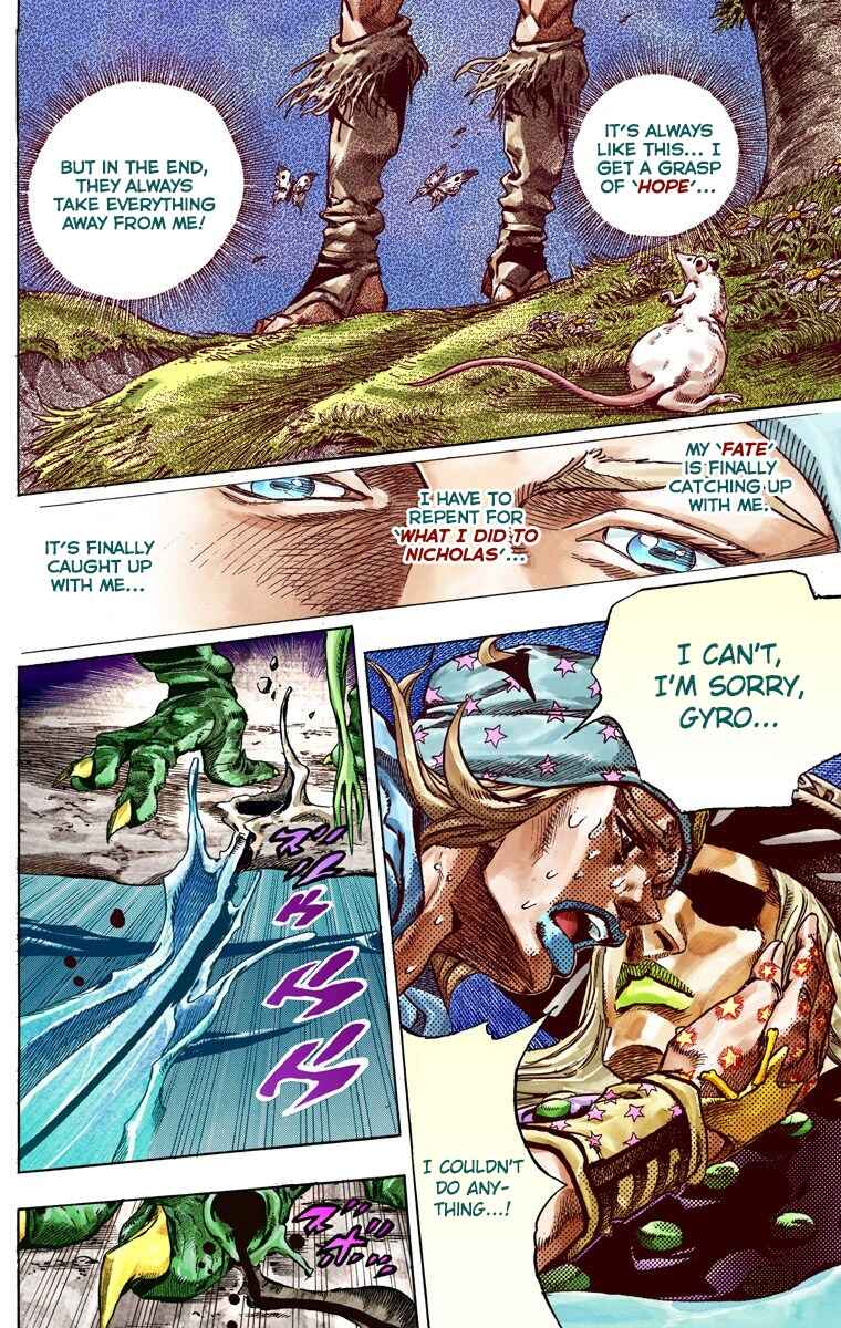 JoJo no Kimyou na Bouken: Part 7 - Steel Ball Run Color-ban Chapter 44 - Page 11