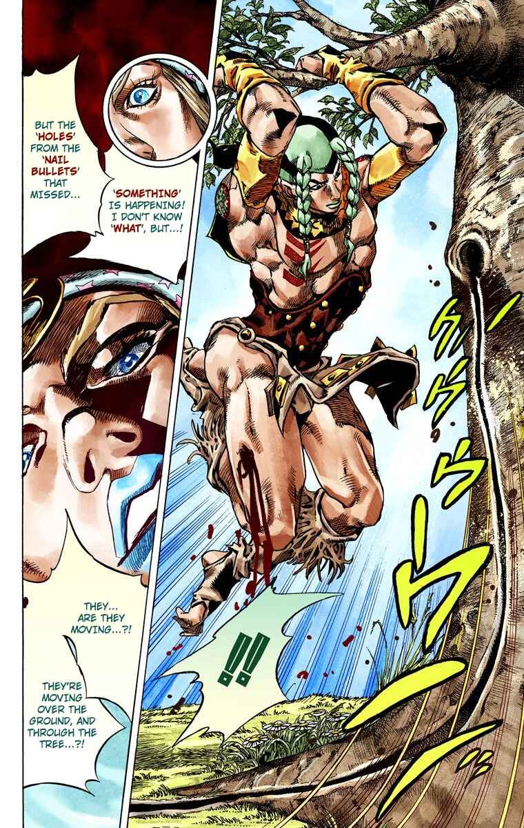 JoJo no Kimyou na Bouken: Part 7 - Steel Ball Run Color-ban Chapter 44 - Page 16