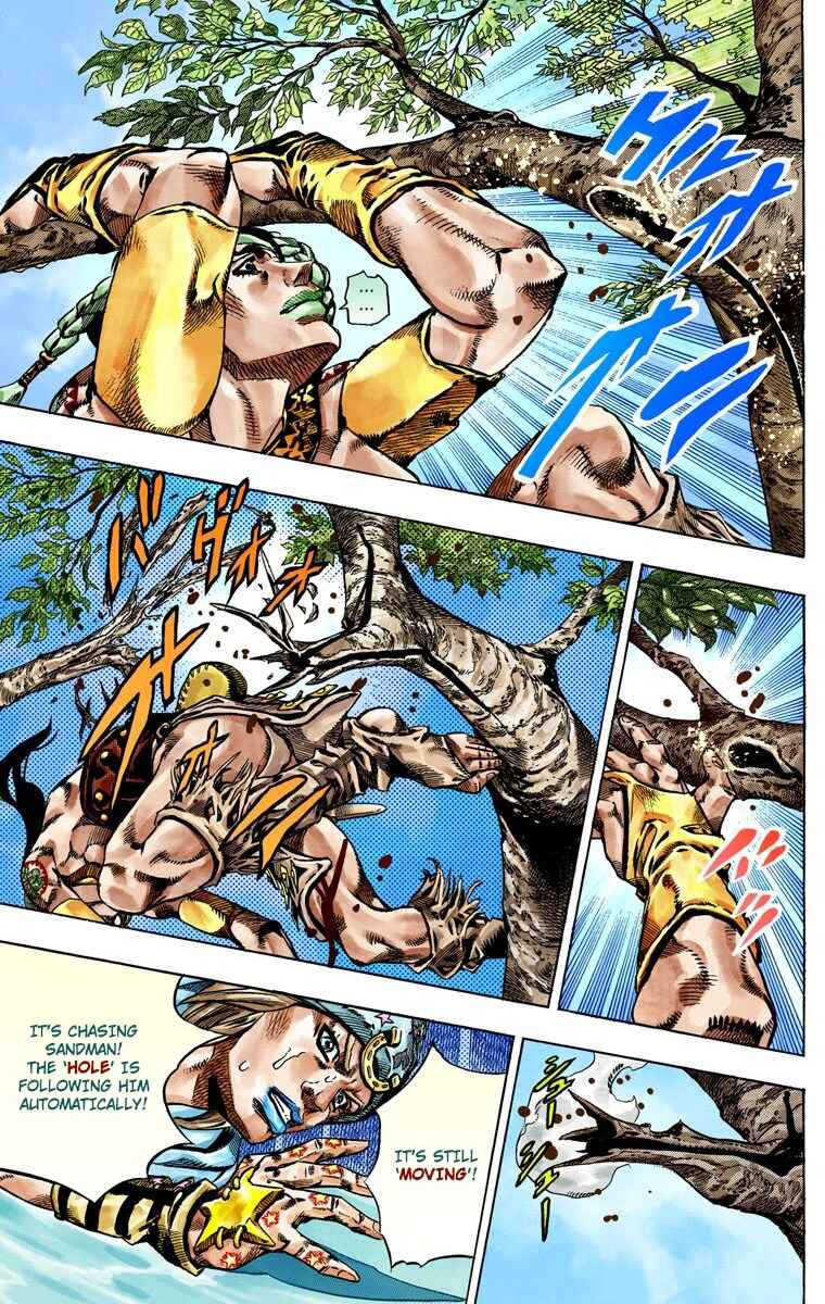JoJo no Kimyou na Bouken: Part 7 - Steel Ball Run Color-ban Chapter 44 - Page 17
