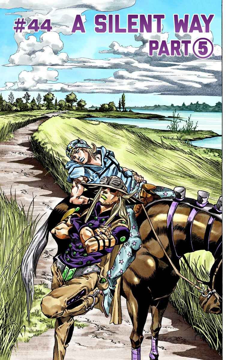 JoJo no Kimyou na Bouken: Part 7 - Steel Ball Run Color-ban Chapter 44 - Page 2
