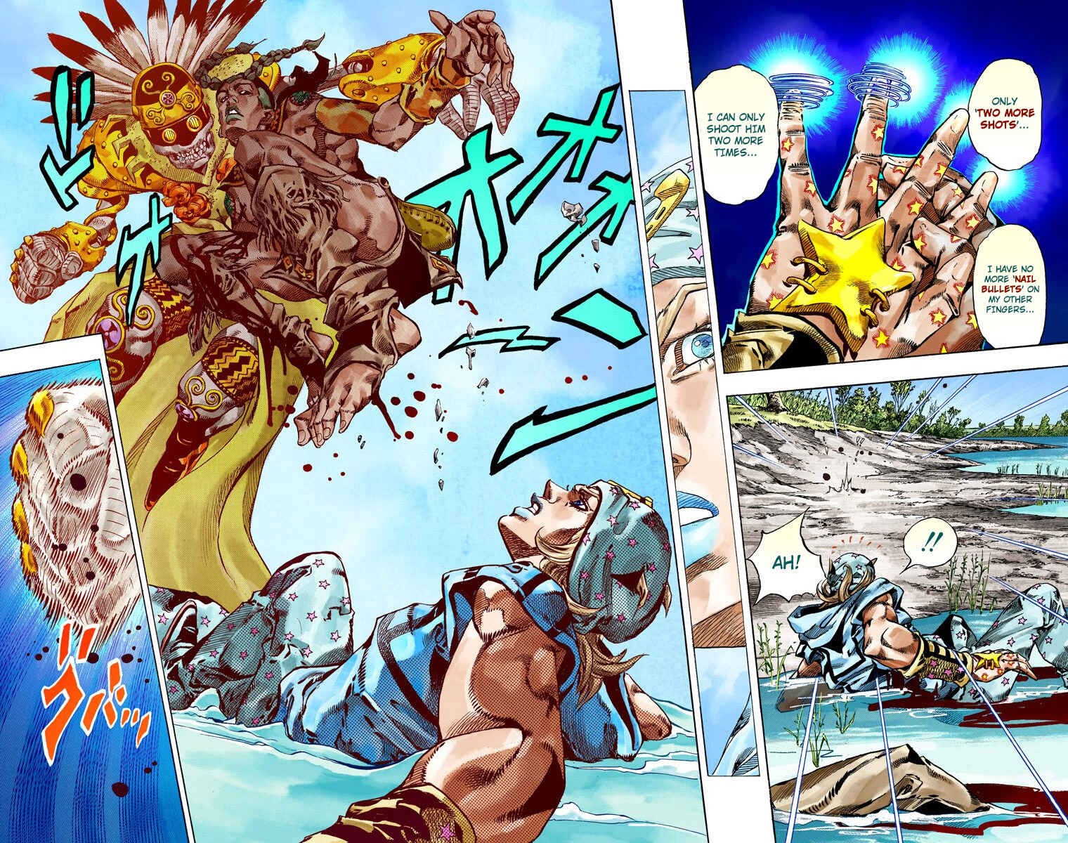 JoJo no Kimyou na Bouken: Part 7 - Steel Ball Run Color-ban Chapter 44 - Page 24