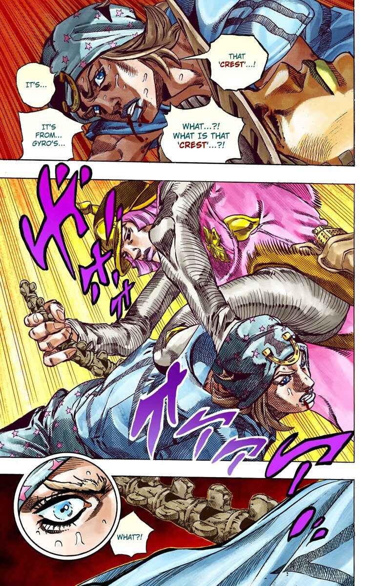 JoJo no Kimyou na Bouken: Part 7 - Steel Ball Run Color-ban Chapter 44 - Page 46
