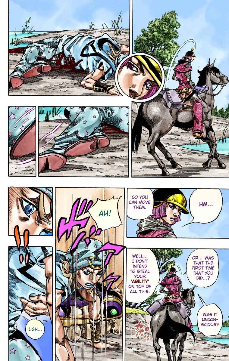 JoJo no Kimyou na Bouken: Part 7 - Steel Ball Run Color-ban Chapter 44 - Page 49