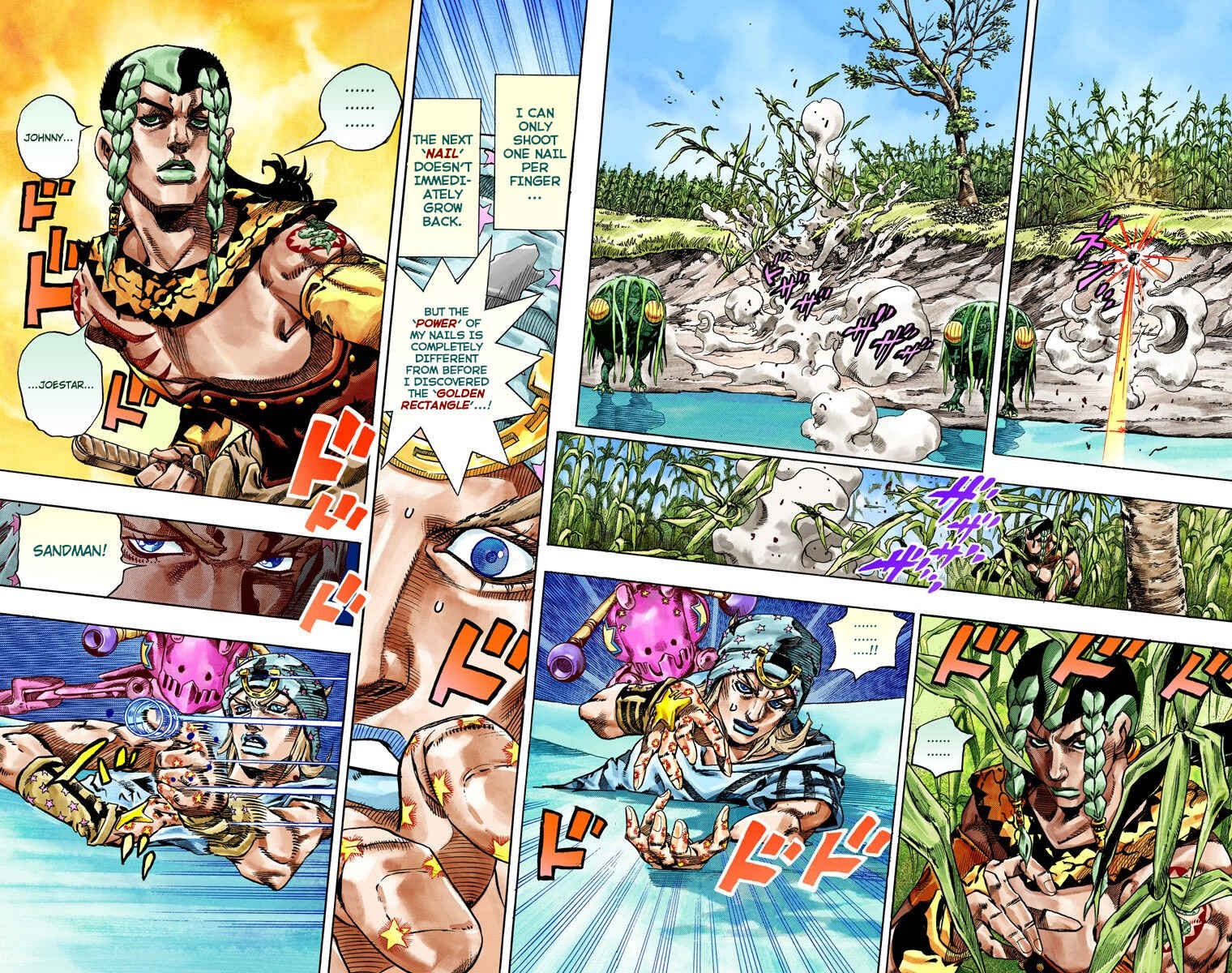 JoJo no Kimyou na Bouken: Part 7 - Steel Ball Run Color-ban Chapter 44 - Page 7