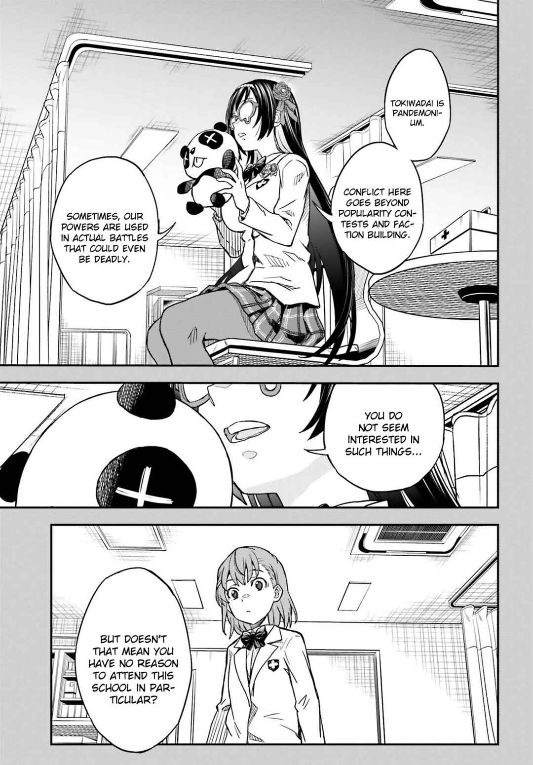 Toaru Majutsu no Index Gaiden: Toaru Kagaku no Railgun Chapter 156 - Page 15