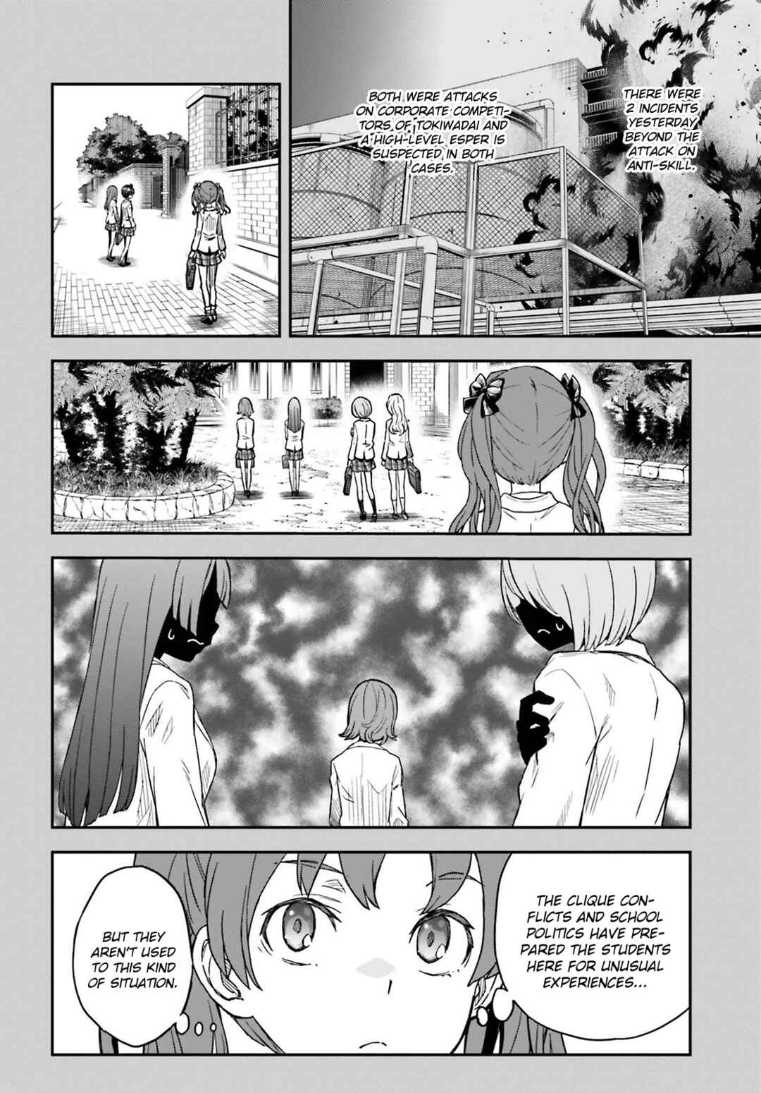 Toaru Majutsu no Index Gaiden: Toaru Kagaku no Railgun Chapter 156 - Page 2