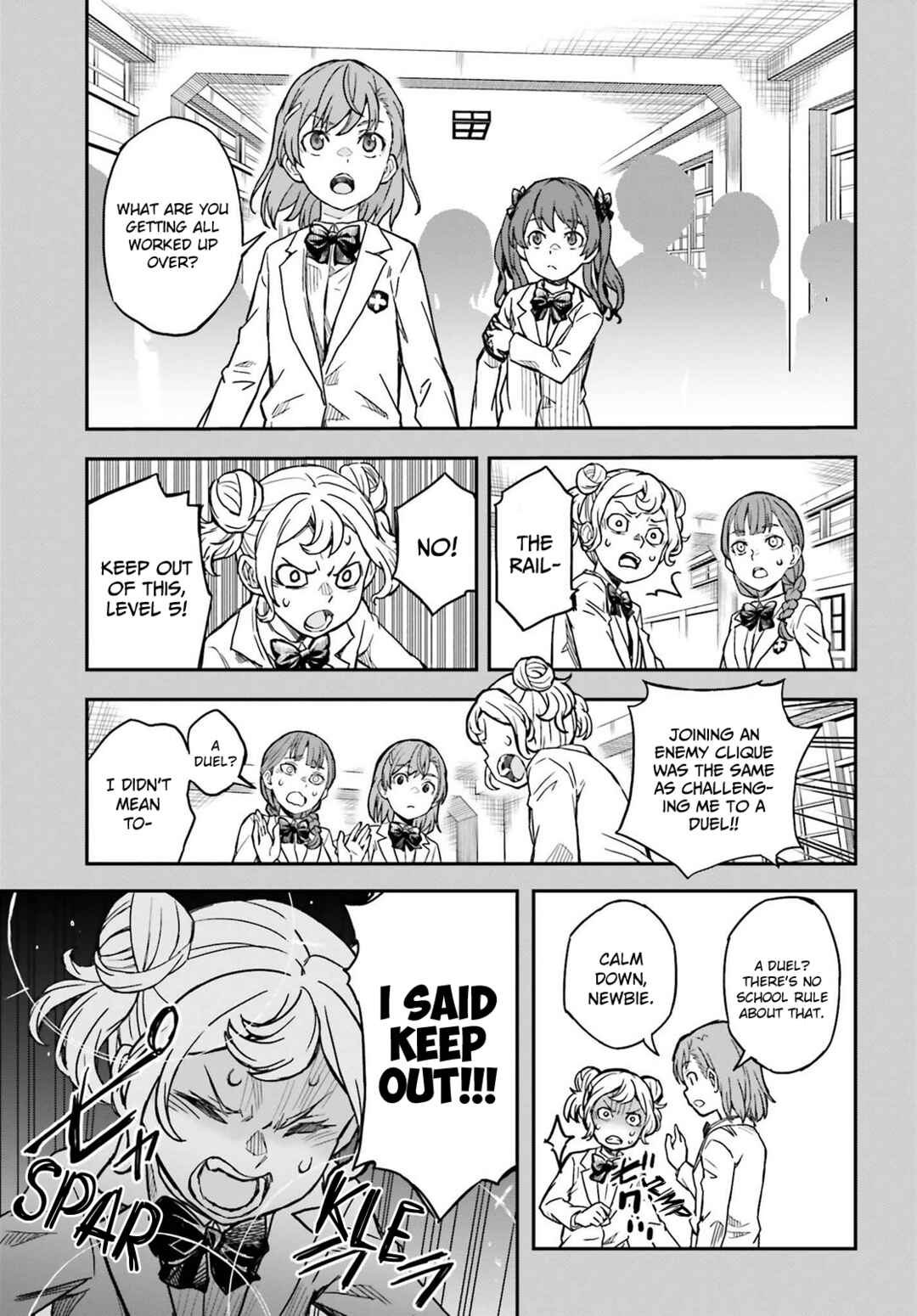 Toaru Majutsu no Index Gaiden: Toaru Kagaku no Railgun Chapter 156 - Page 5