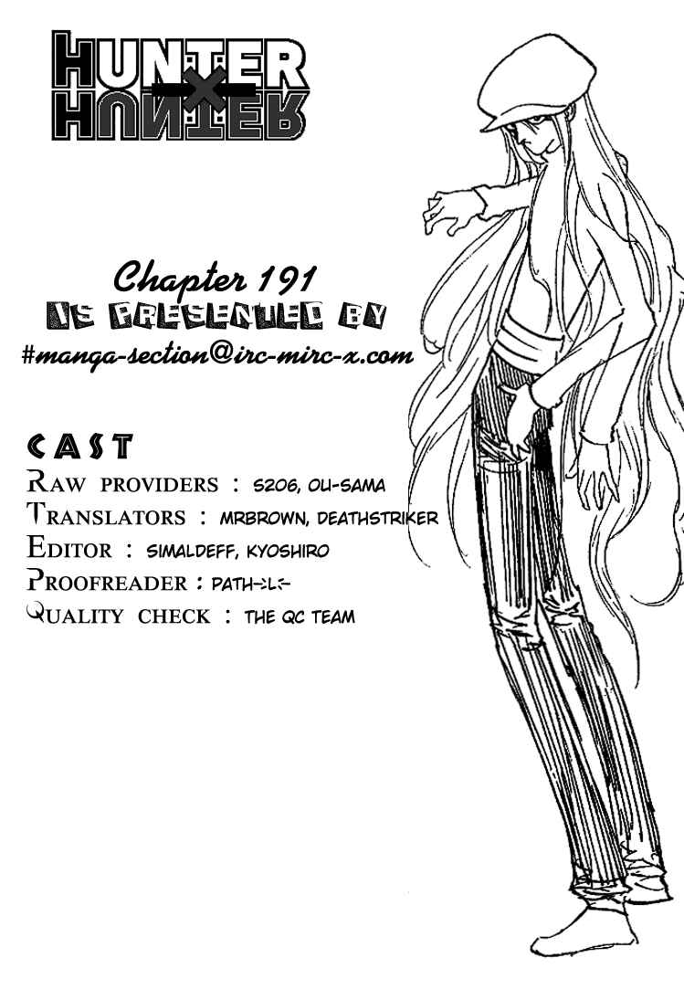 Hunter x Hunter Chapter 191 - Page 17