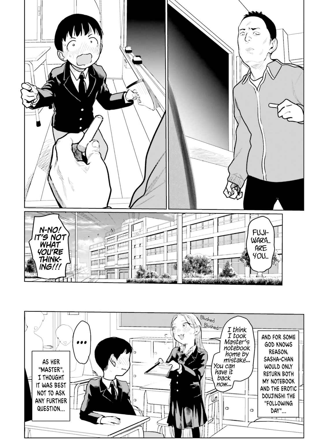 Sasha-chan to Classmate Otaku-kun Chapter 7 - Page 8