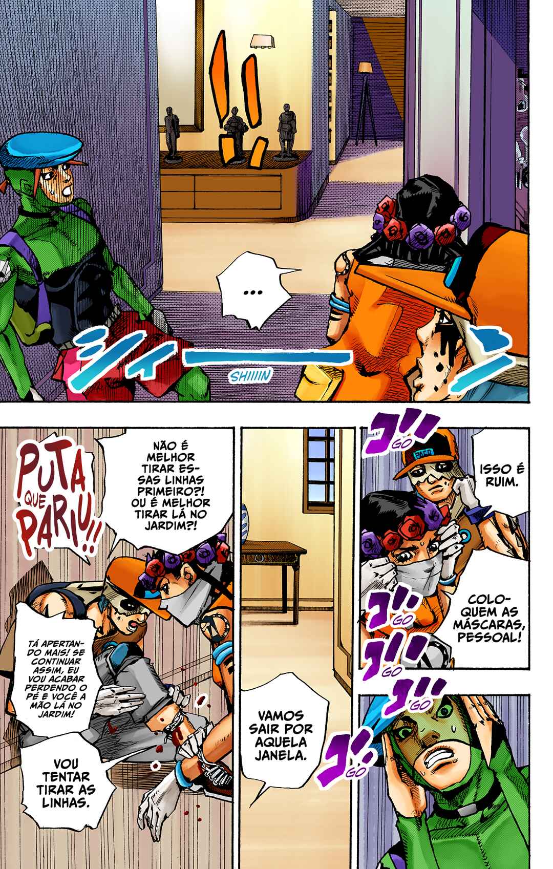 JoJo no Kimyou na Bouken Dai-9-bu: The JOJOLands Color-ban Chapter 4 - Page 10