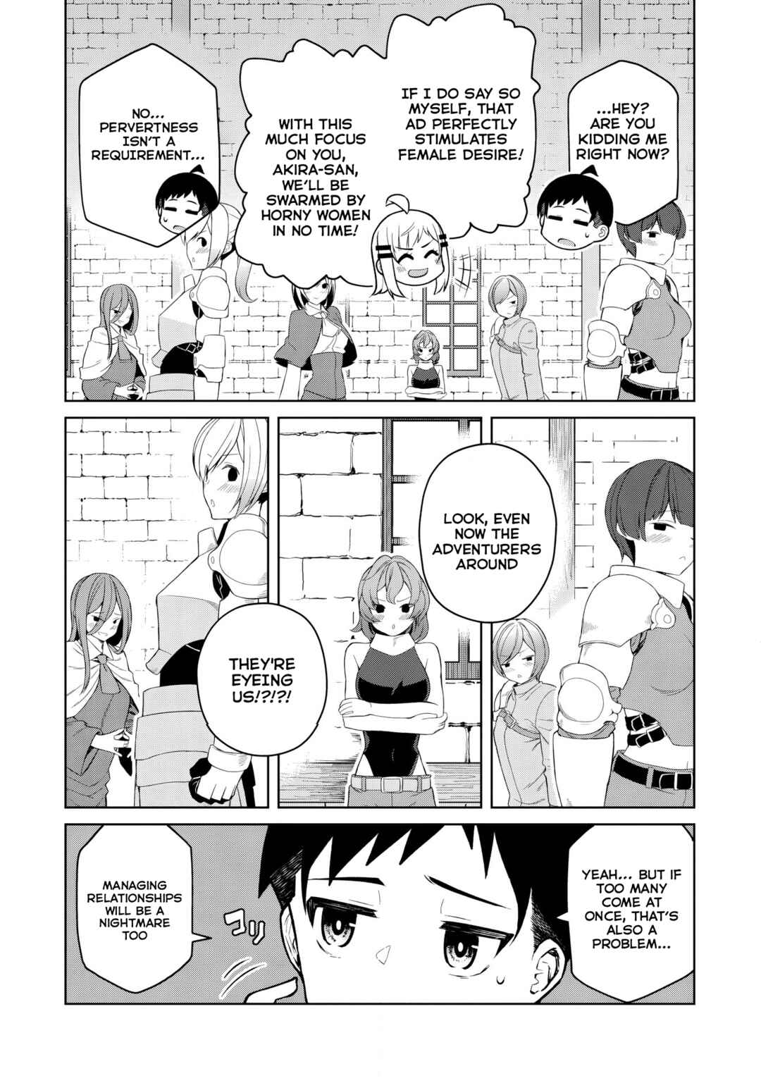 Teisou Gyakuten Isekai de Sukebe na Bijo-tachi ni Kakomare nagara Boukensha Seikatsu Chapter 5 - Page 21