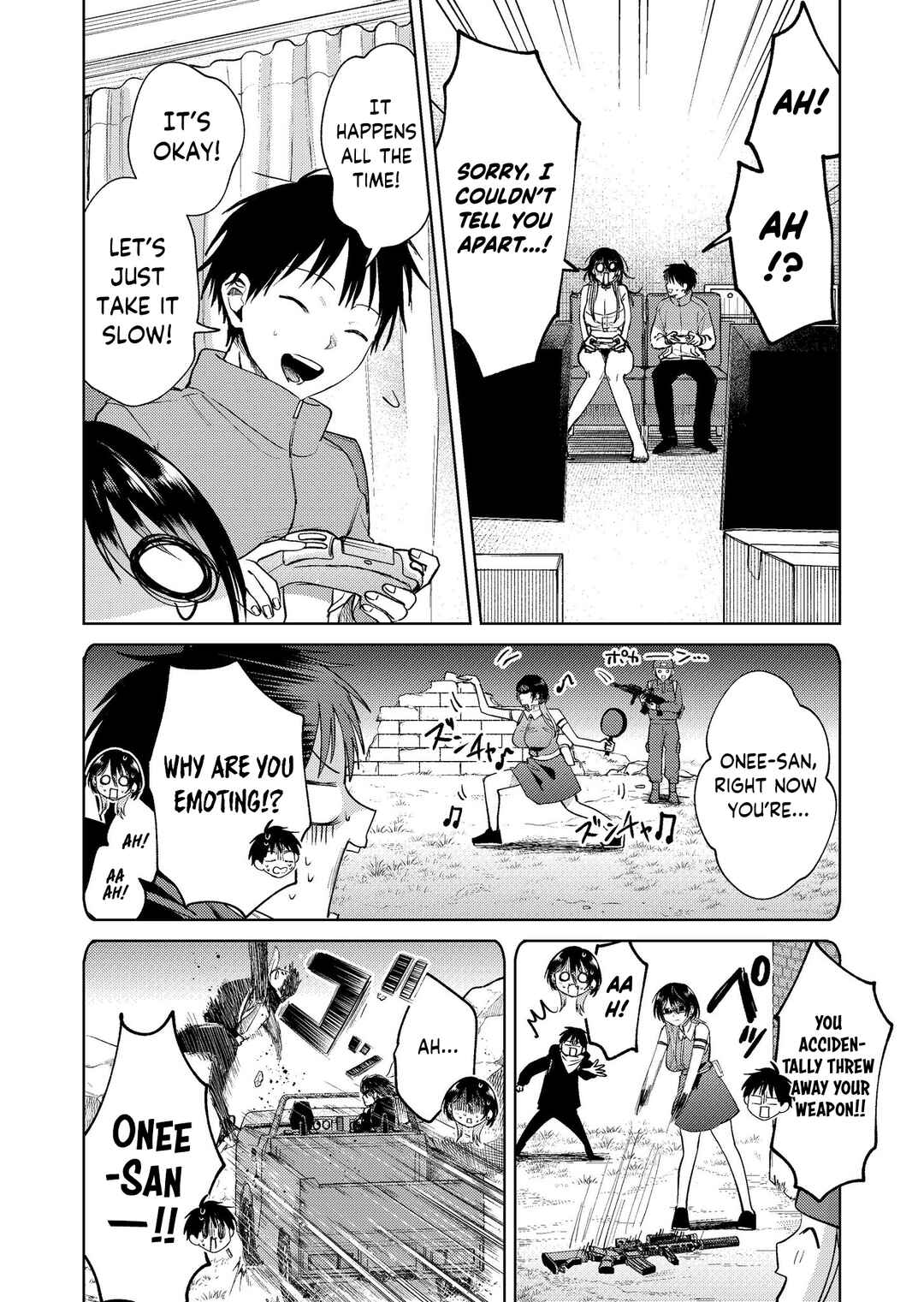 Haitatsusaki no Oneesan ga Kowasugiru Hanashi Chapter 19 - Page 14