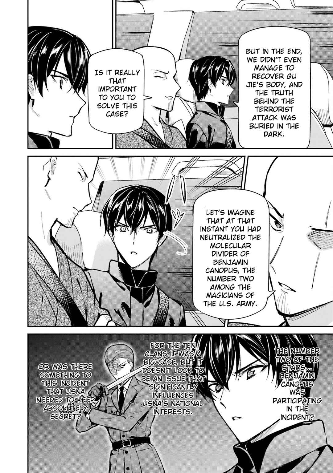 Mahouka Koukou no Rettousei - Shizoku Kaigi-hen Chapter 50 - Page 4