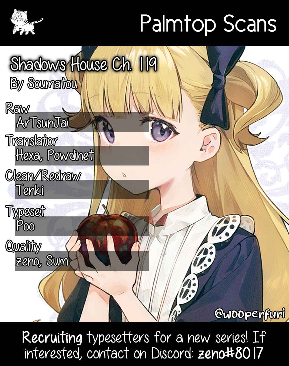 Shadows House (Official Colored) Chapter 119 - Page 1