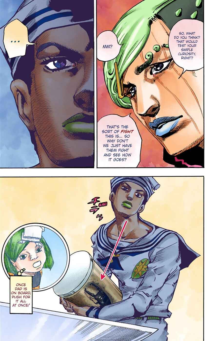 JoJo no Kimyou na Bouken: Part 8 - JoJolion Color-ban Chapter 34 - Page 35