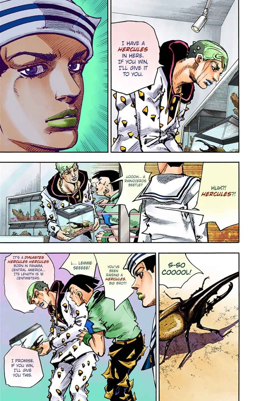 JoJo no Kimyou na Bouken: Part 8 - JoJolion Color-ban Chapter 34 - Page 37