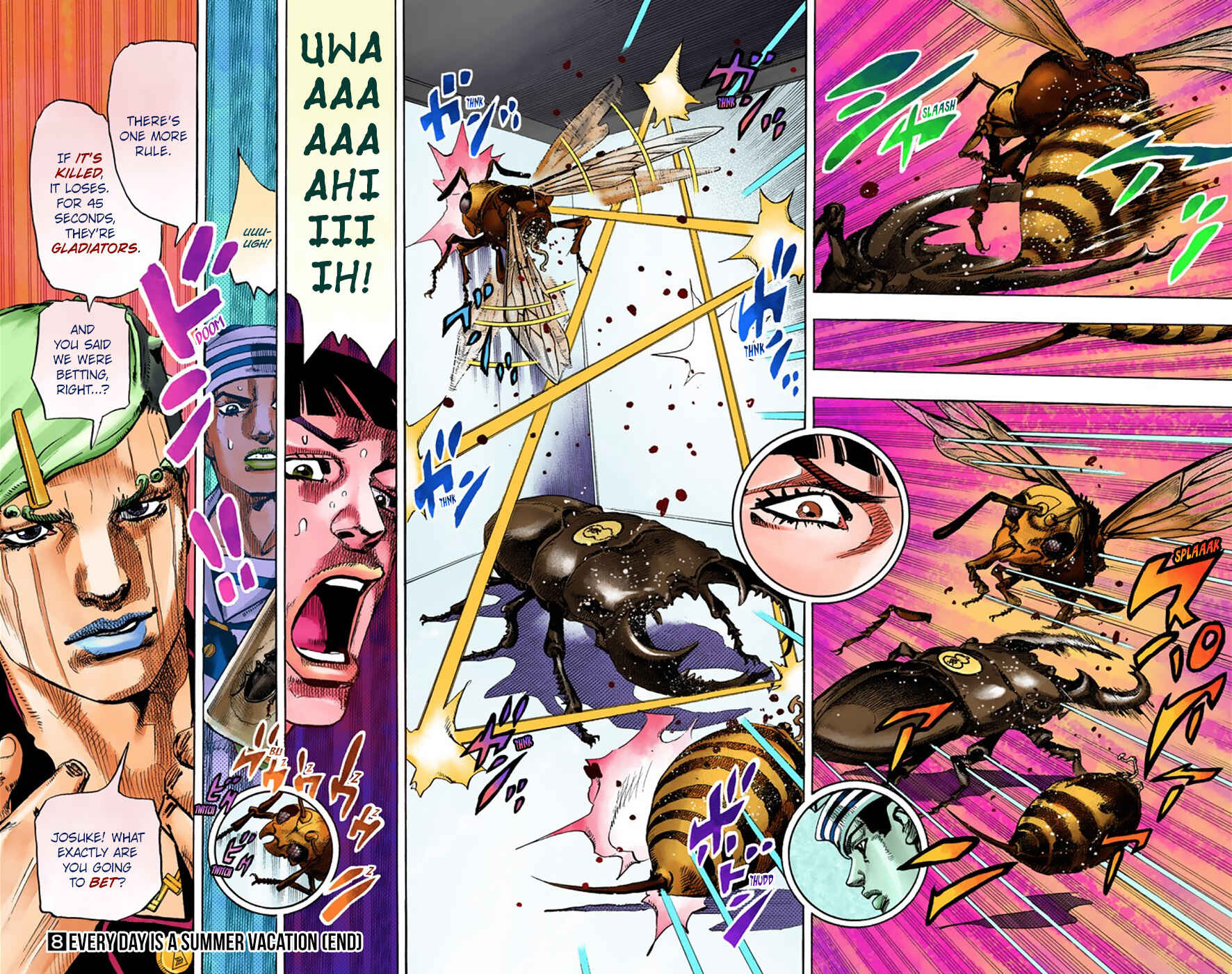 JoJo no Kimyou na Bouken: Part 8 - JoJolion Color-ban Chapter 34 - Page 41