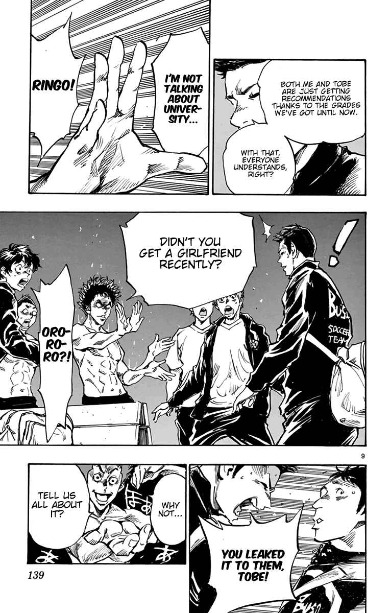 BE BLUES ~Ao ni Nare~ Chapter 296 - Page 10