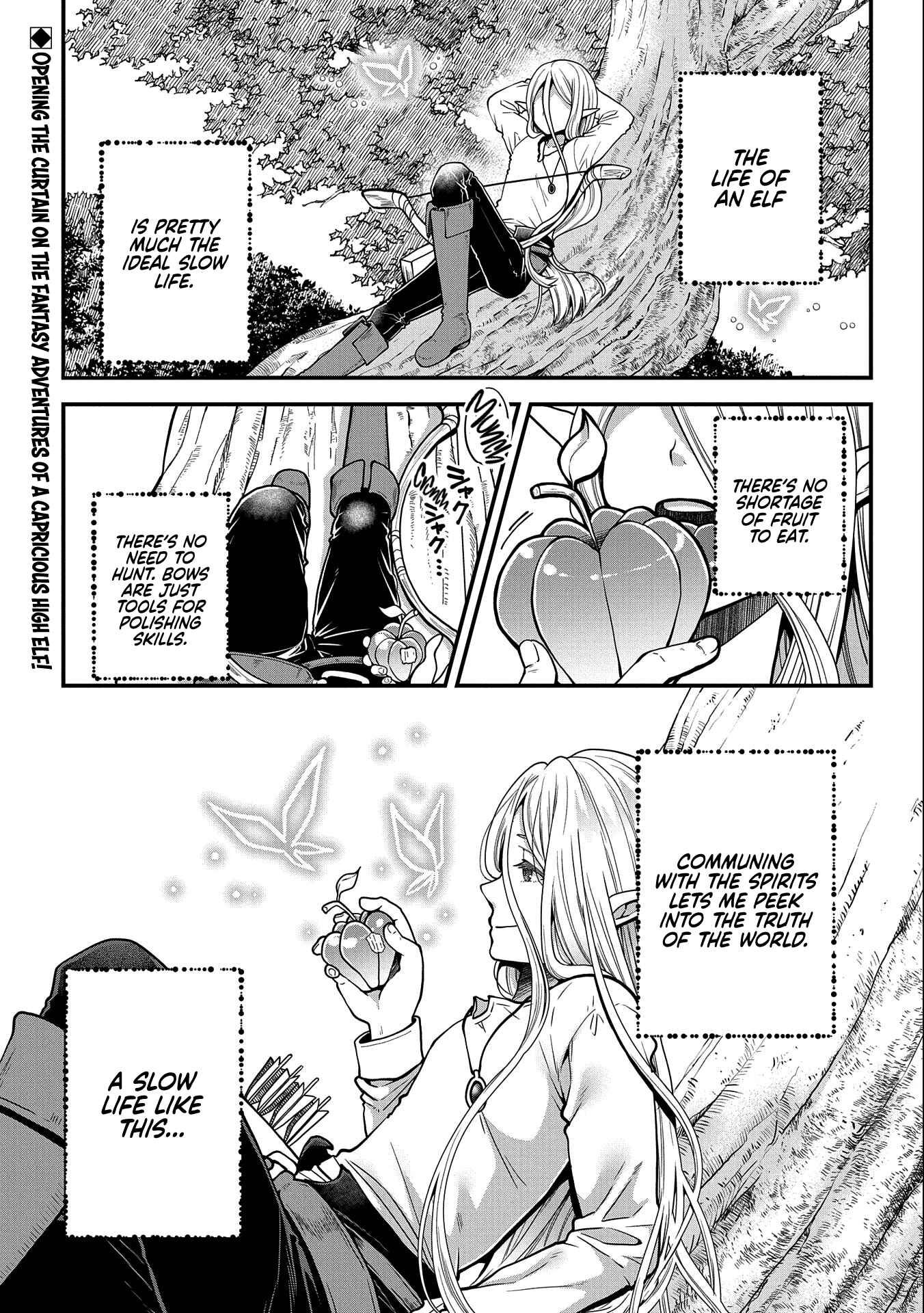 Tensei Shite High Elf ni Narimashitaga, Slow Life wa 120-nen de Akimashita - Highelf with a Long Life Chapter 1 - Page 2