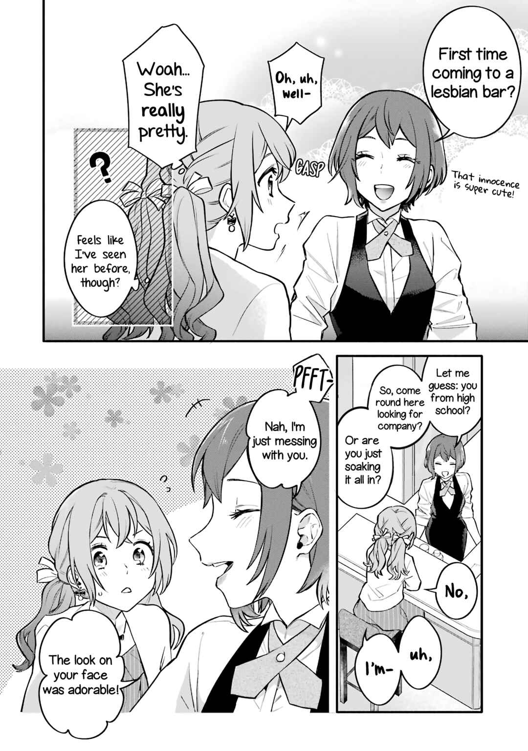 Onna Doushi toka Arienai desho to Iiharu Onnanoko wo, Hyakunichikan de Tetteiteki ni Otosu Yuri no Ohanashi Chapter 5 - Page 2