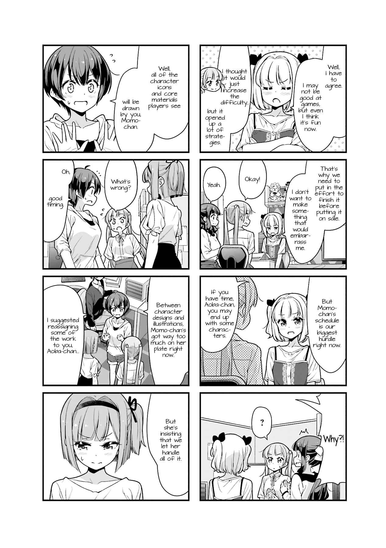 NEW GAME! Chapter 99 - Page 4