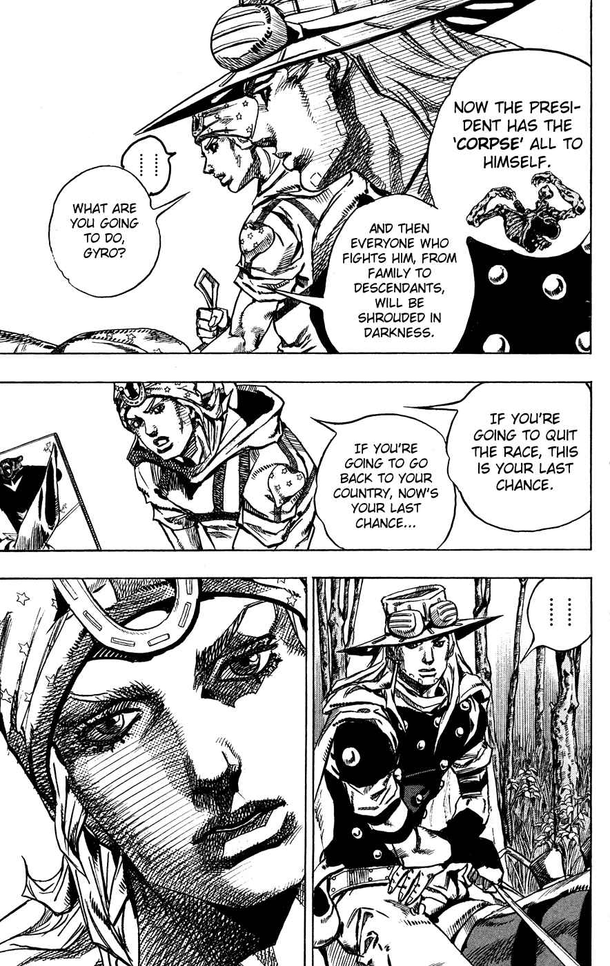 JoJo no Kimyou na Bouken: Part 7 - Steel Ball Run Chapter 76 - Page 12