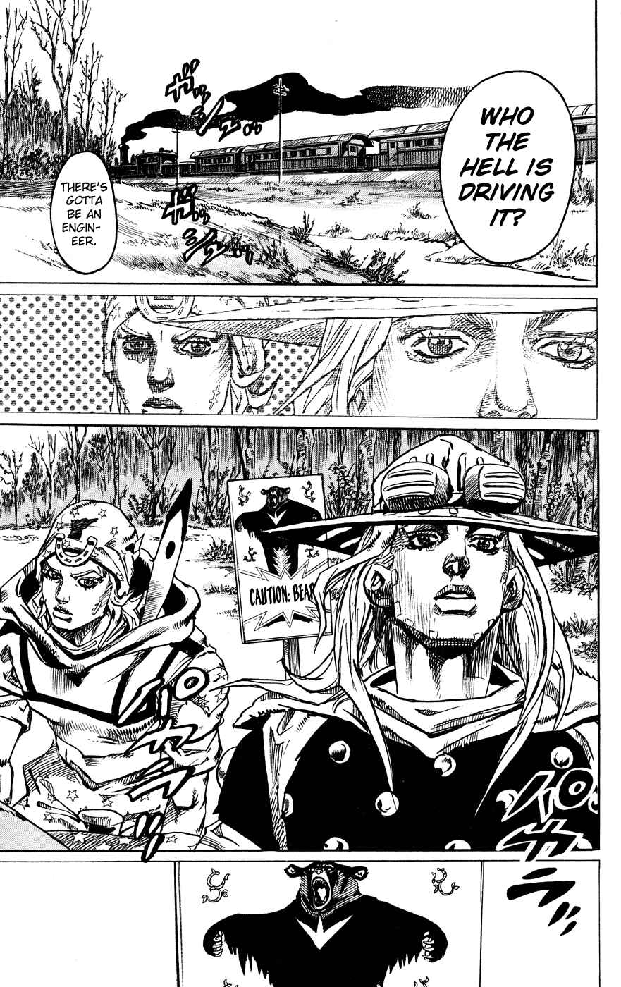 JoJo no Kimyou na Bouken: Part 7 - Steel Ball Run Chapter 76 - Page 21
