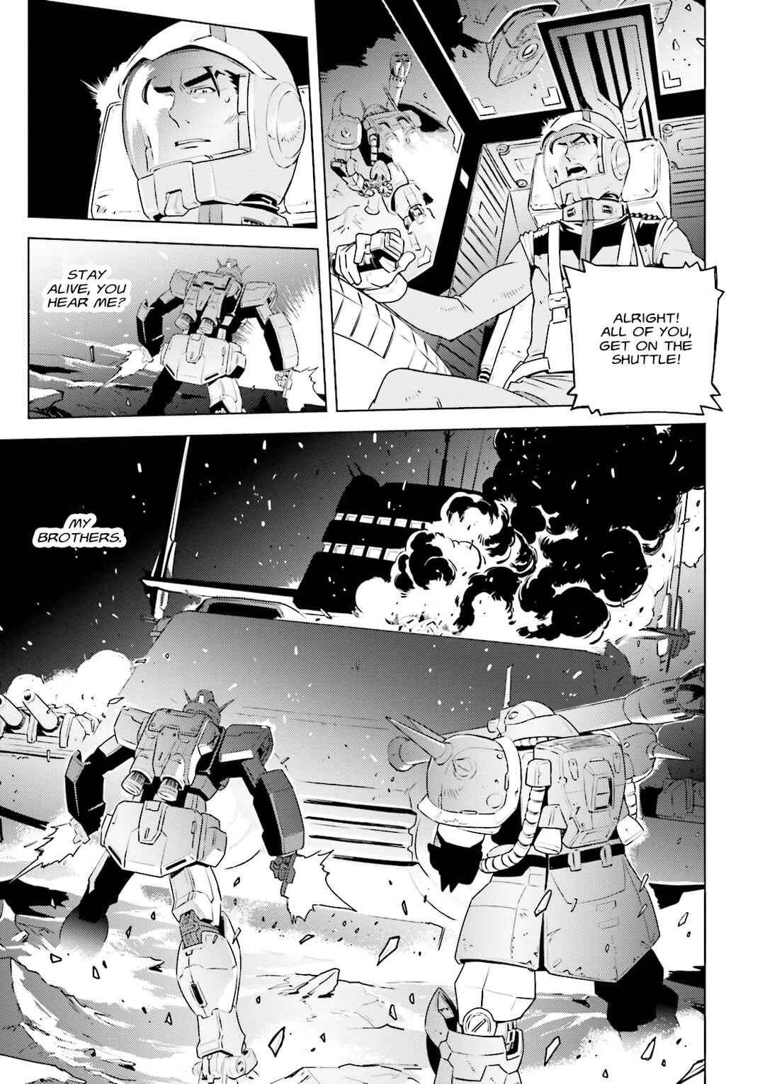 Mobile Suit Gundam Side Story - Missing Link Chapter 8 - Page 17