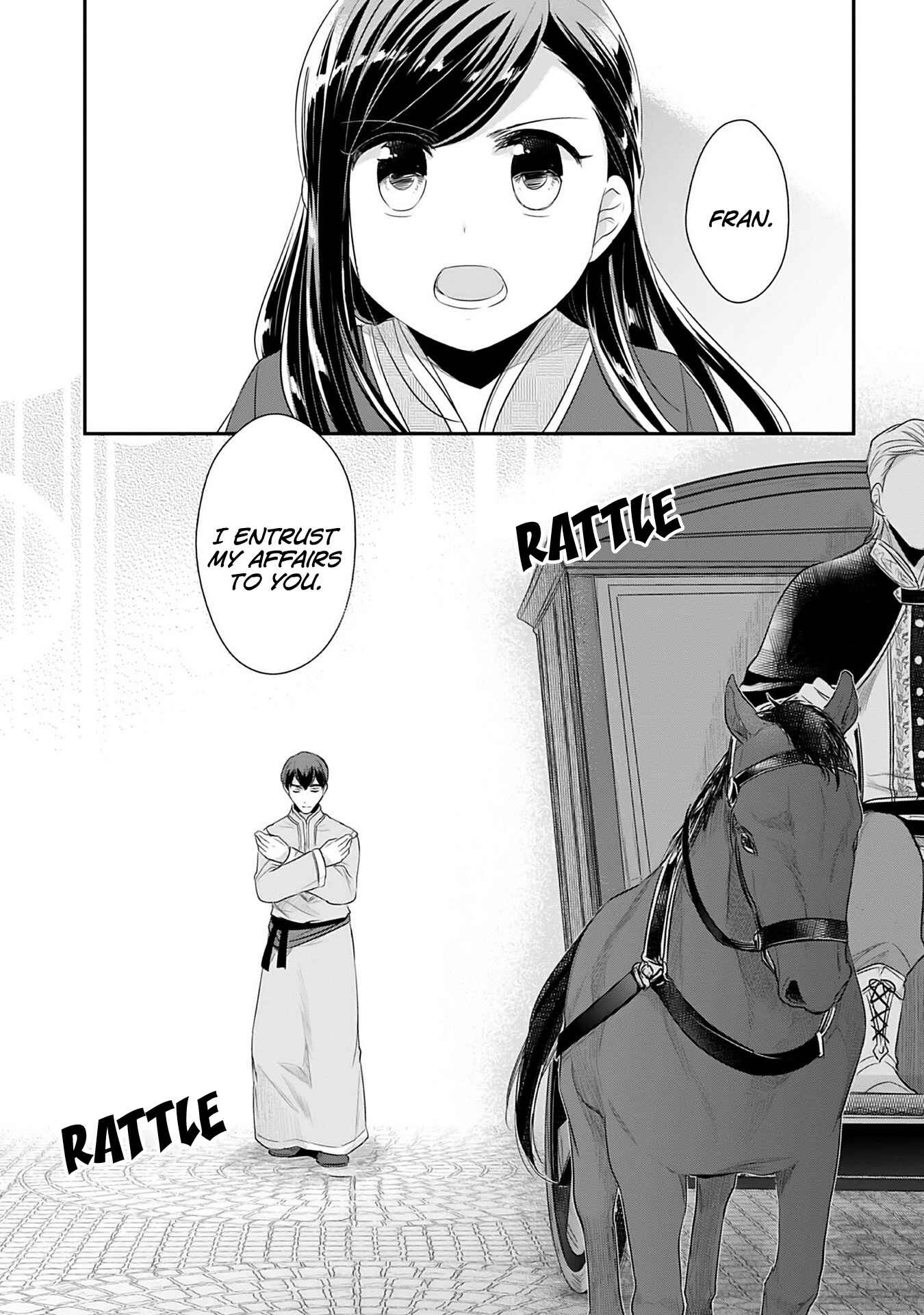 Honzuki no Gekokujou: Shisho ni Naru tame ni wa Shudan o Erandeiraremasen—Dai-2 Bu: Hon no Tamenara Miko ni Naru! Chapter 3 - Page 12