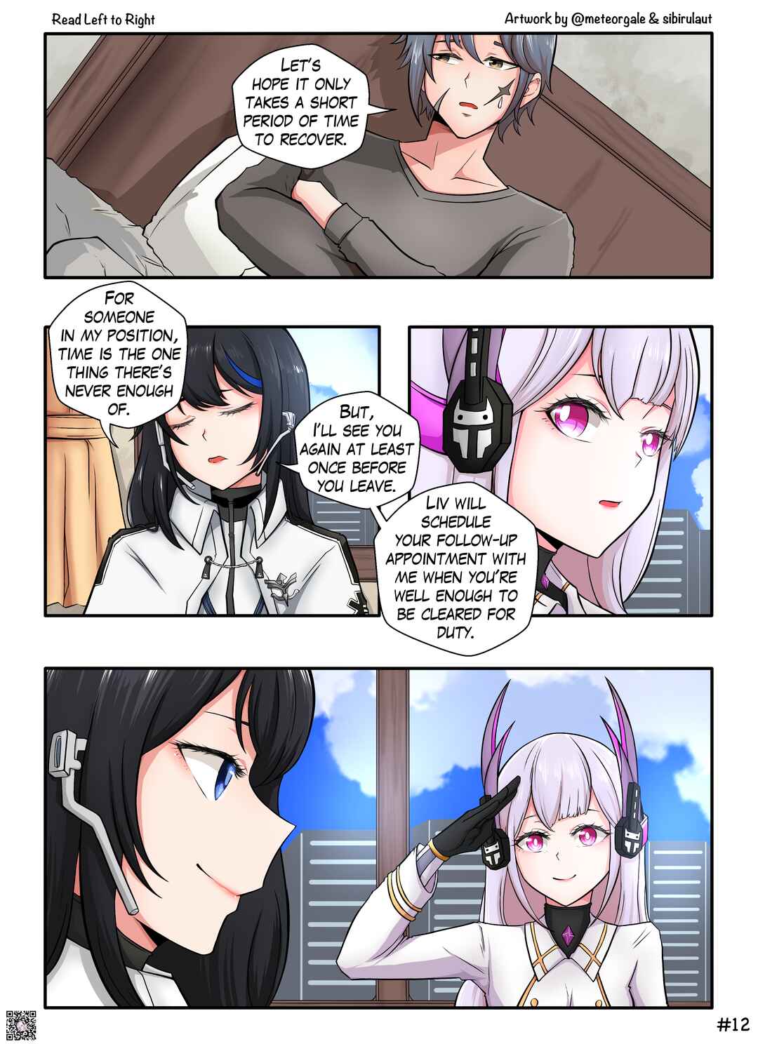 Punishing: Gray Raven — In Sync with You Chapter 12 - Page 1