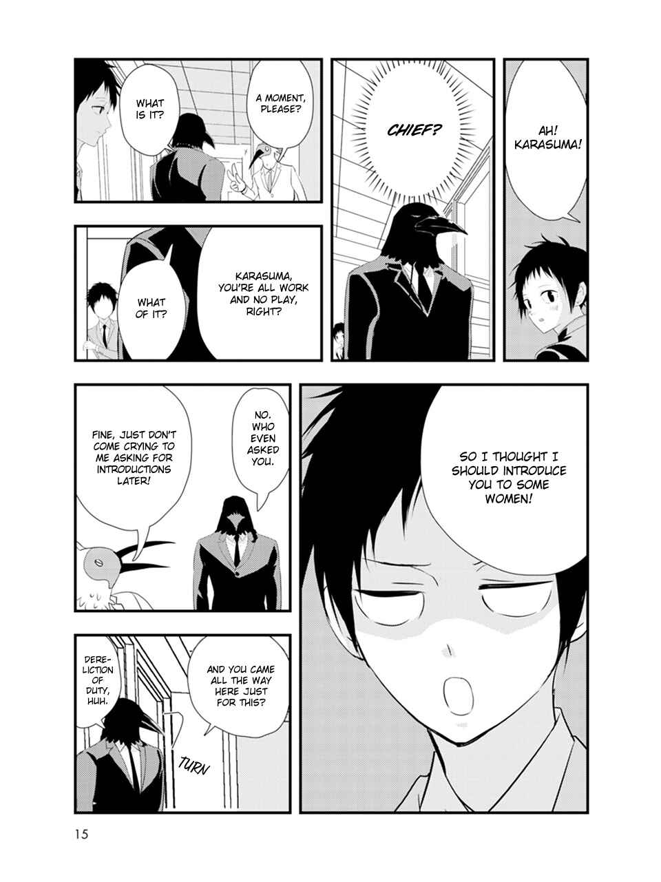 Karasu no Kachou-sama! Chapter 1 - Page 18
