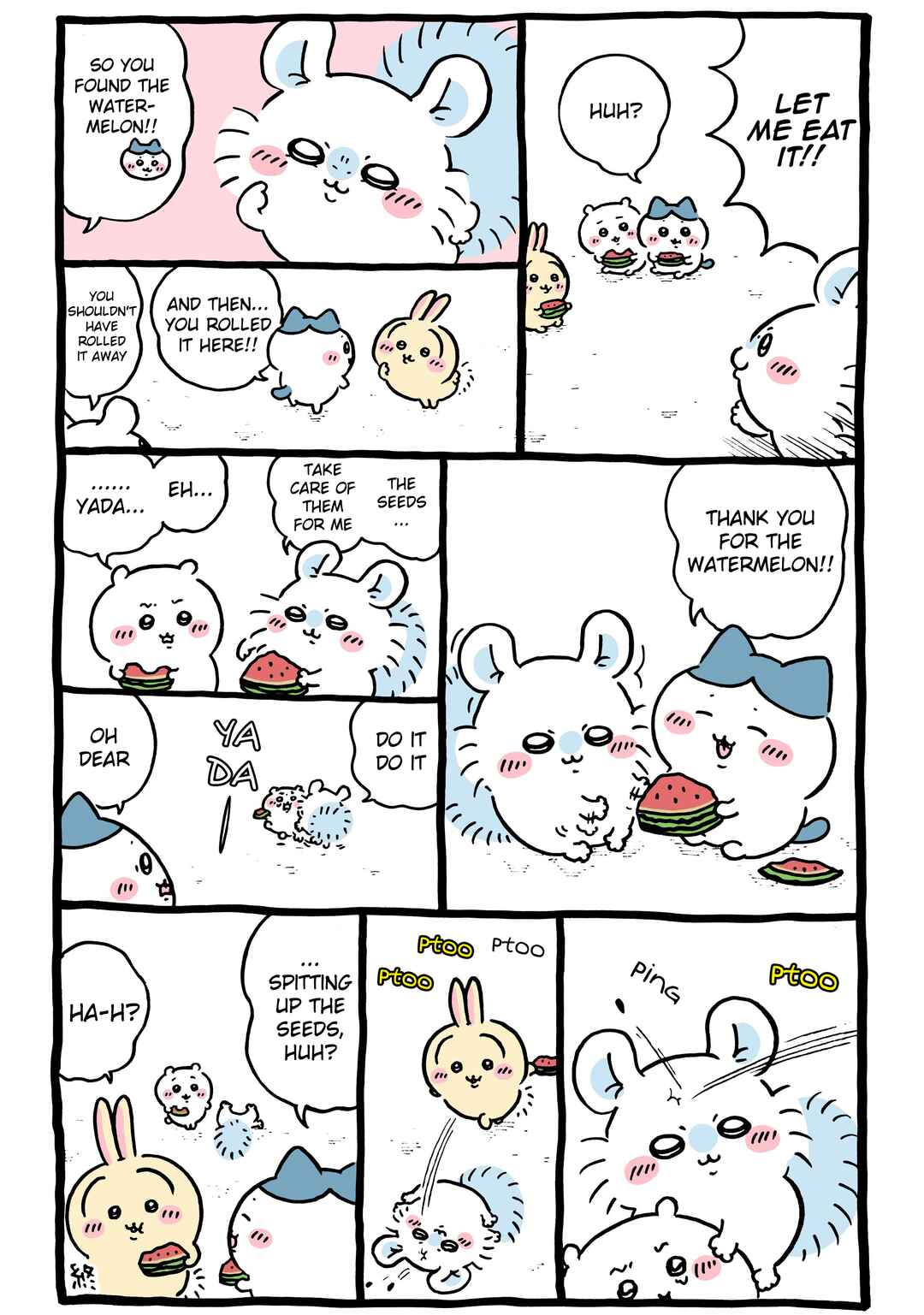 Chiikawa: Nanka Chiisakute Kawaii Yatsu (Webcomic Pages) Chapter 934 - Page 1