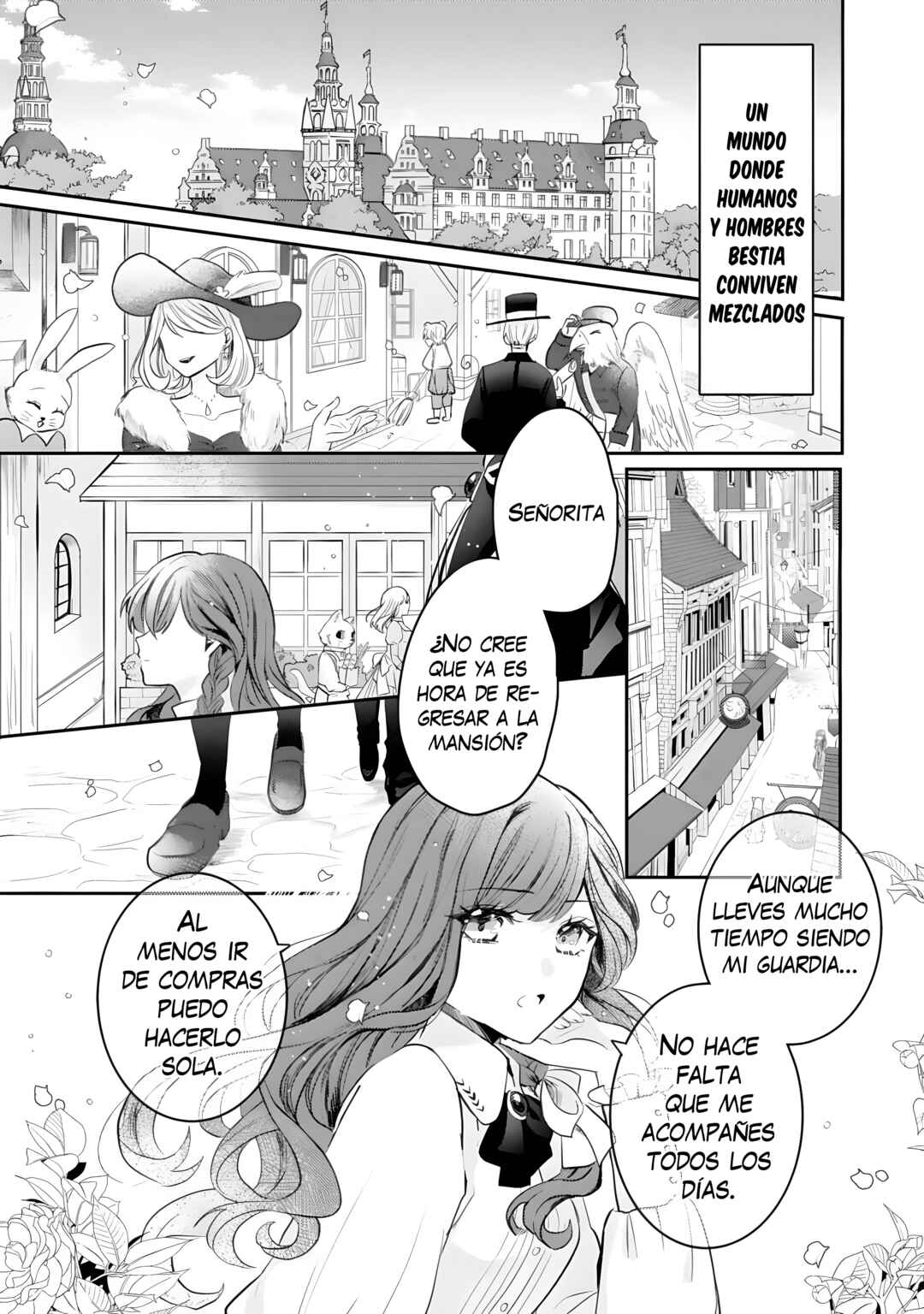 Tsundere Reijou wa Saikin, Goei no Katabutsu Kishi (Kemono) ga Ki ni Natte Shikatanai Chapter 1 - Page 3