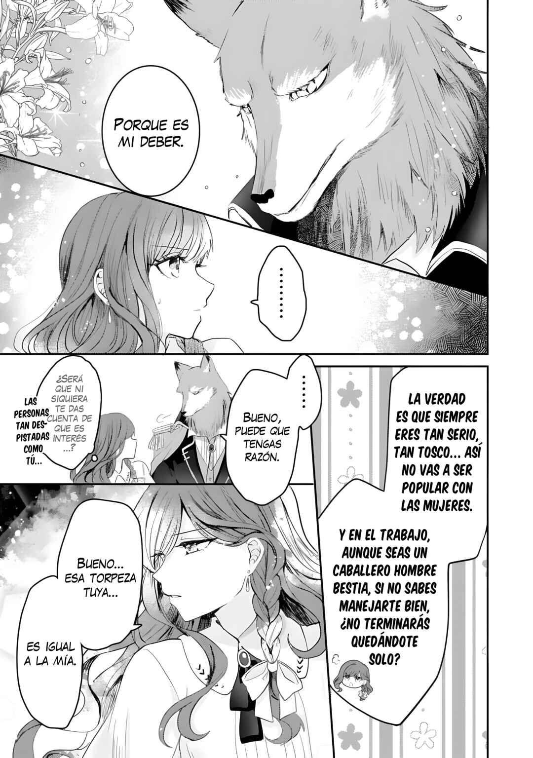 Tsundere Reijou wa Saikin, Goei no Katabutsu Kishi (Kemono) ga Ki ni Natte Shikatanai Chapter 1 - Page 7