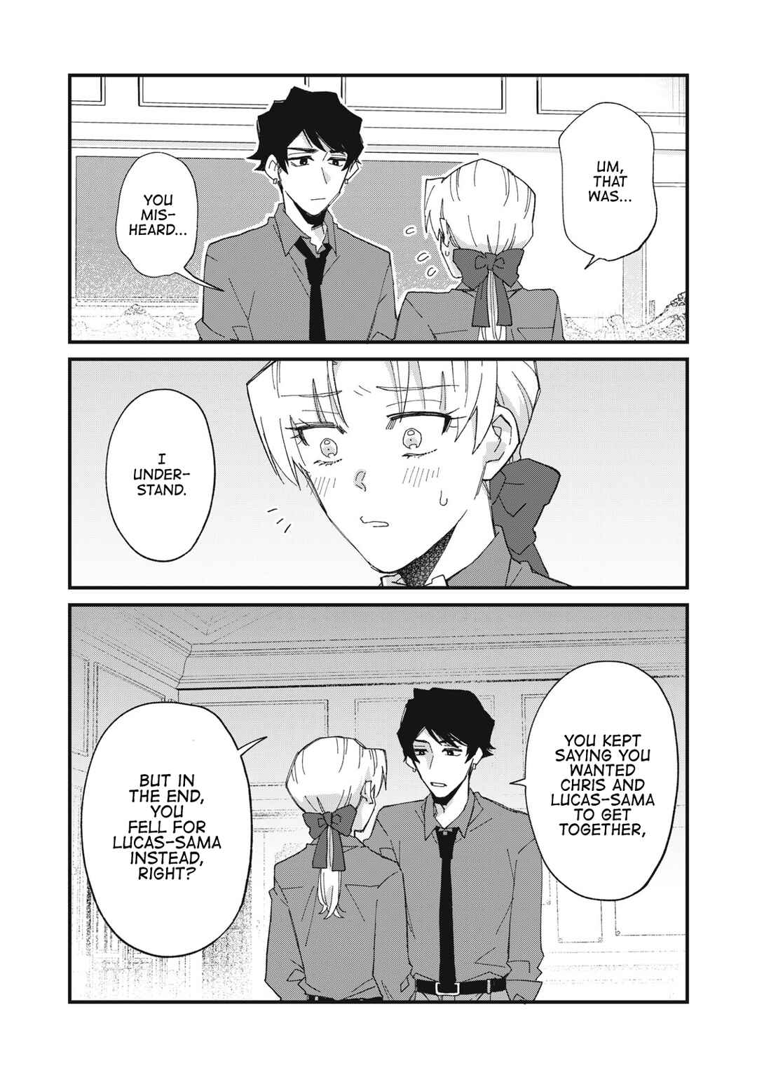 Aishite Hoshi no wa Ore Janai no ni! ~BL Game no Akuyaku Reisoku ni Tenseishita no ni Kirawarenakute Komattemasu~ Chapter 6 - Page 11