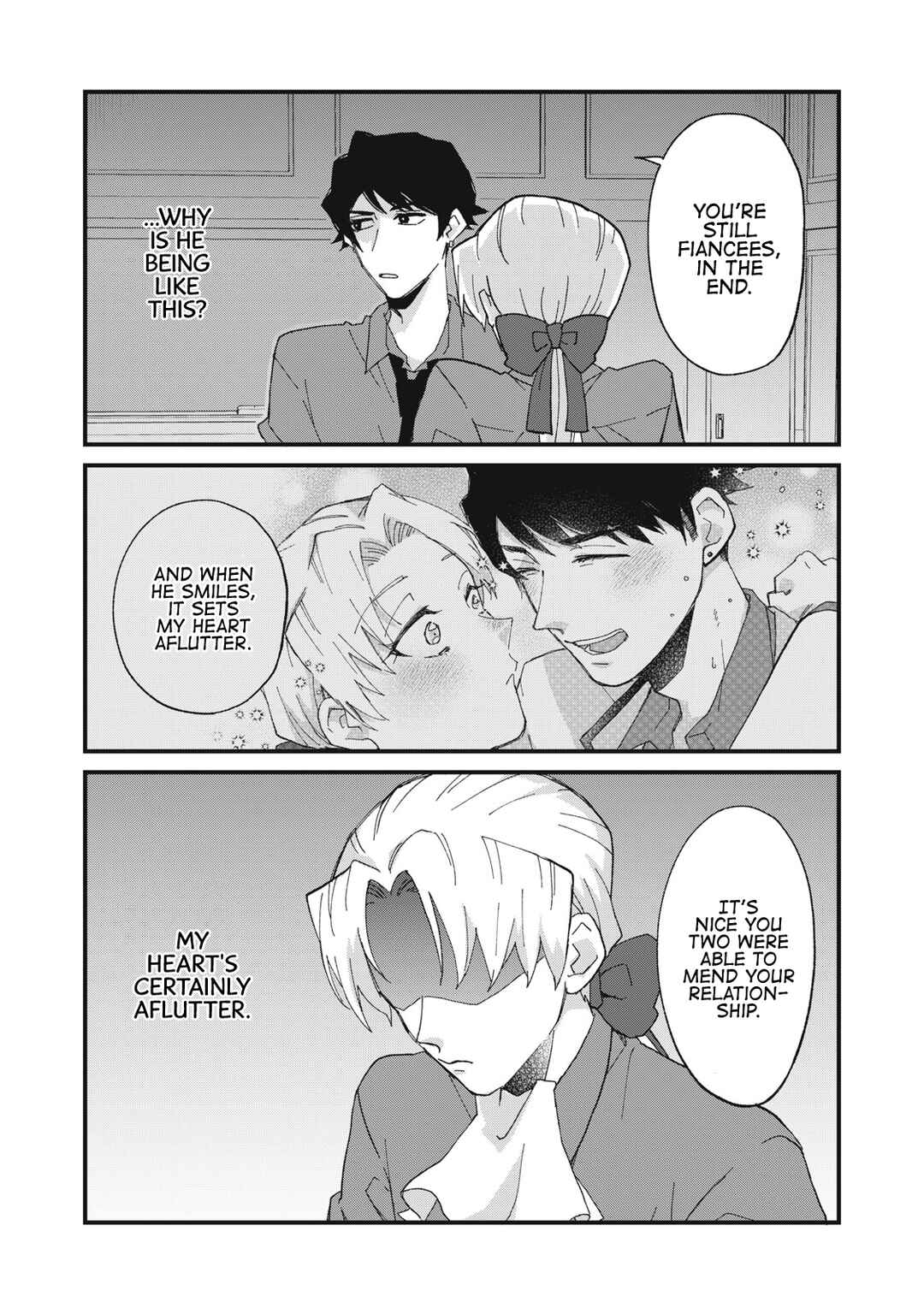 Aishite Hoshi no wa Ore Janai no ni! ~BL Game no Akuyaku Reisoku ni Tenseishita no ni Kirawarenakute Komattemasu~ Chapter 6 - Page 13