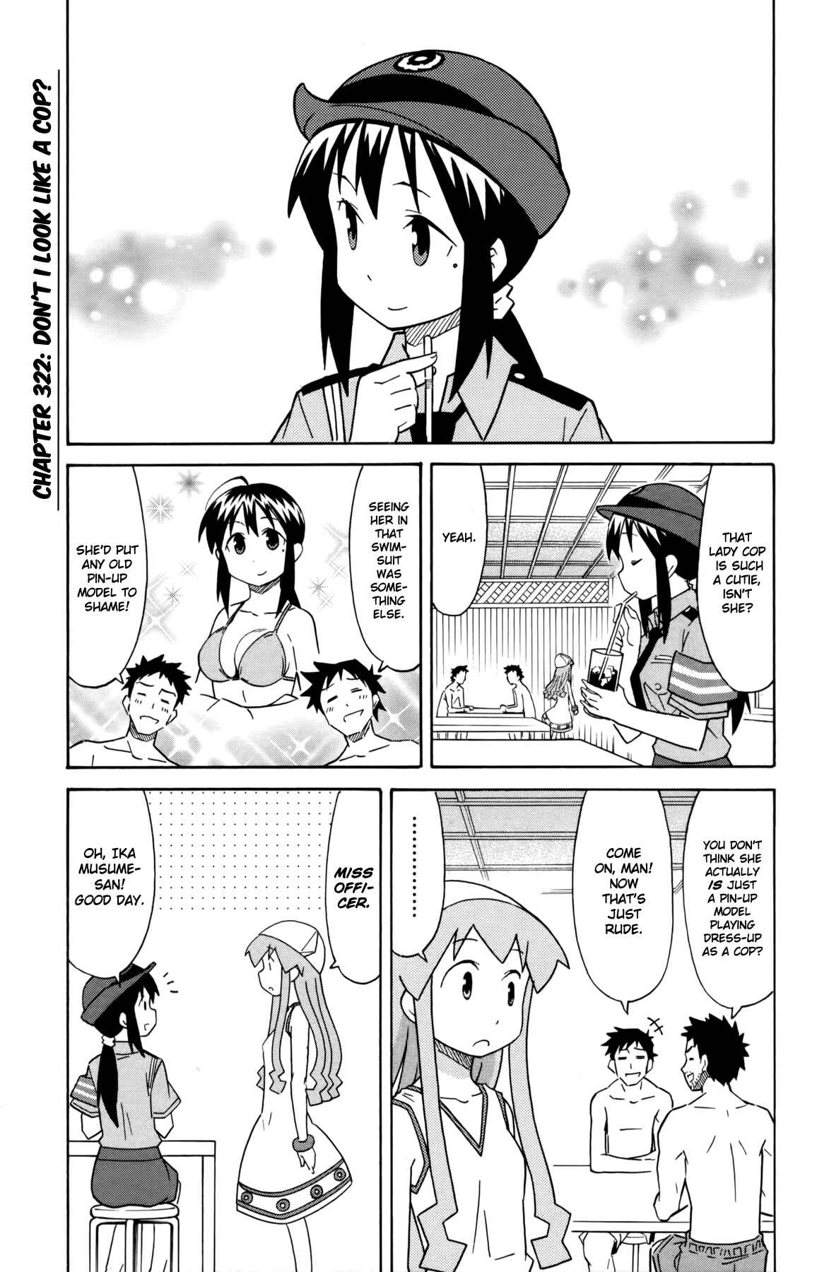 Shinryaku! Ika Musume Chapter 322 - Page 1